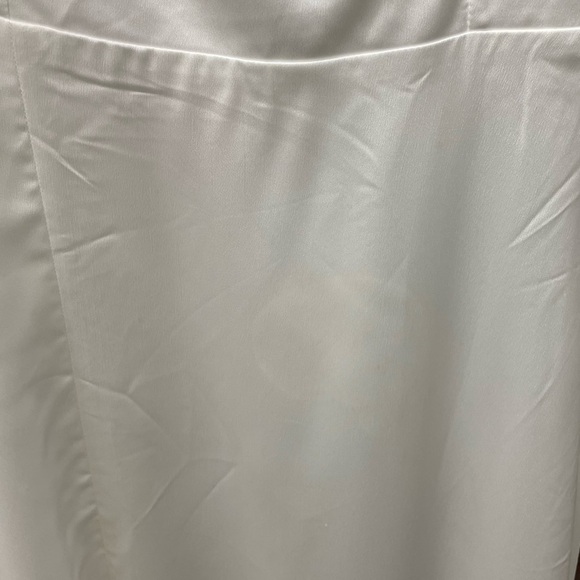 Show Me Your Mumu Garden Midi Dress in Ivory Luxe Satin AS IS Size Small - Picture 10 of 10